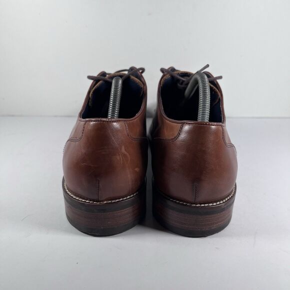 Cole Haan Lenox Hill Split Toe Brown Oxford Dress Shoes Men's Size 10 M - Picture 4 of 8